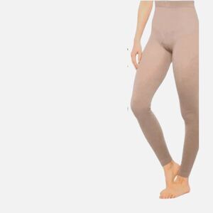 NWOT Timberland Footless Fleece Lined Leggings in Tan Size S/M